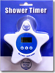 Thames Water Digital Shower Timer