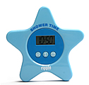 Blue shower timer
